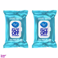 دستمال مرطوب دافی (Dafi) مدل Hydra Water مجموعه 2 عددی