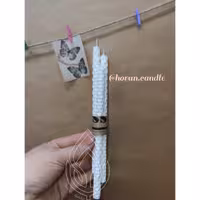 فروش ویژه شمع 3تایی شمع موم عسل مناسب هدیه مناسب برای مدیتیشن روزانه اقتصادی