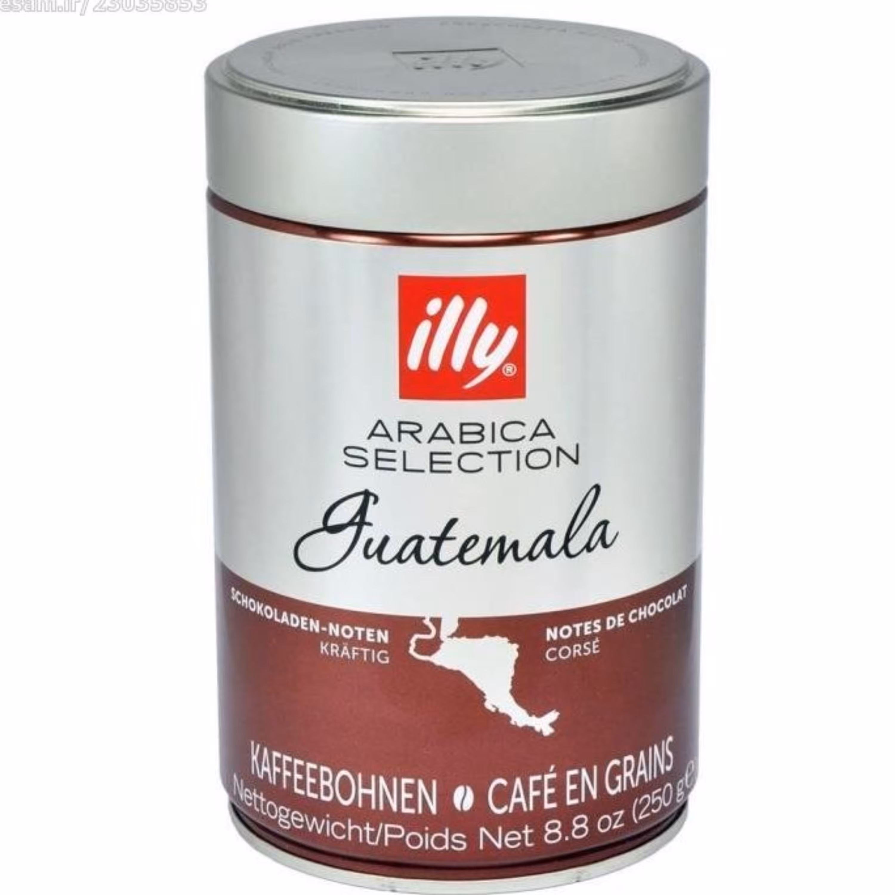 دانه قهوه ایلی مدل guatemala مقدار 250 گرم 