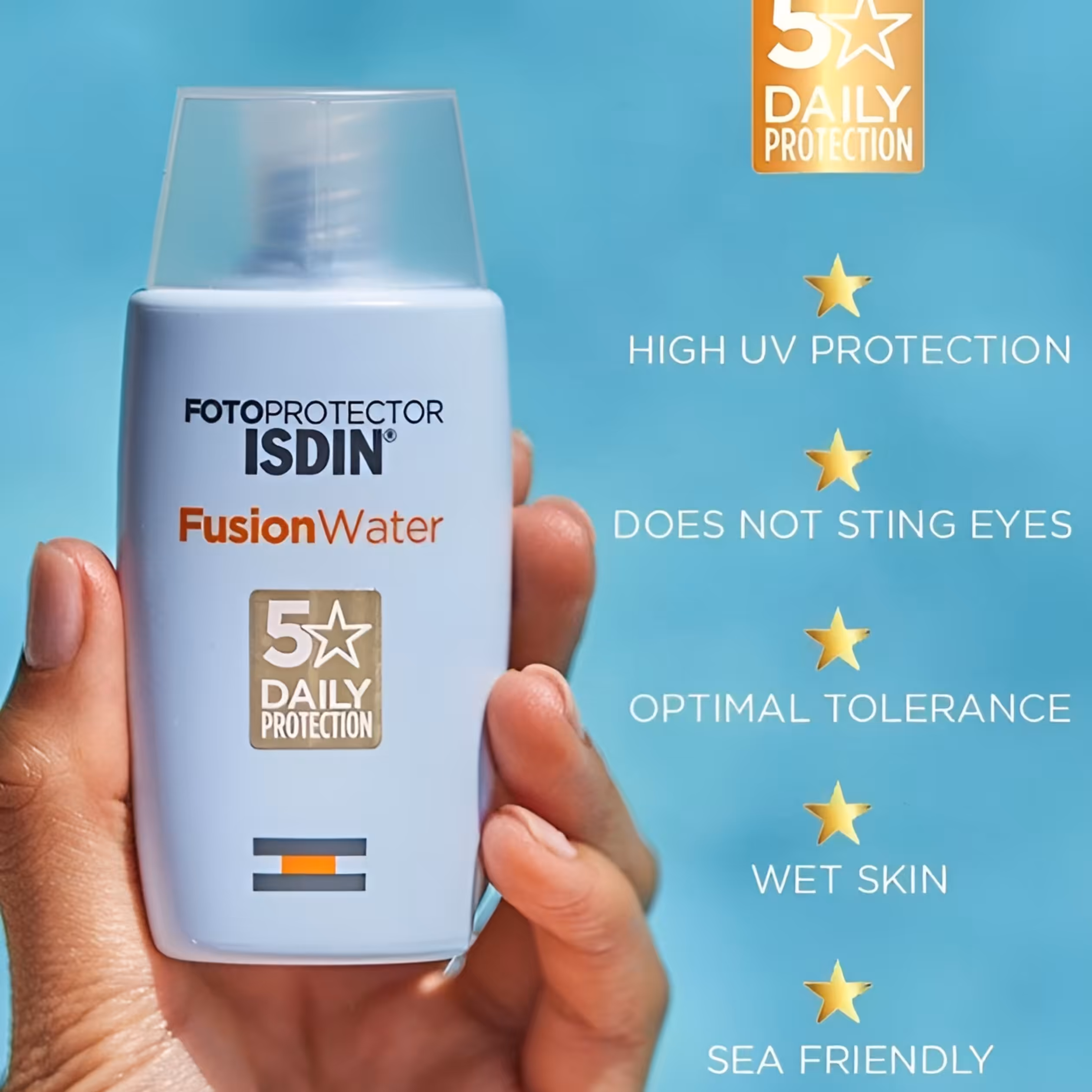 ضدآفتاب ایزدین مدل فیوژن واتر