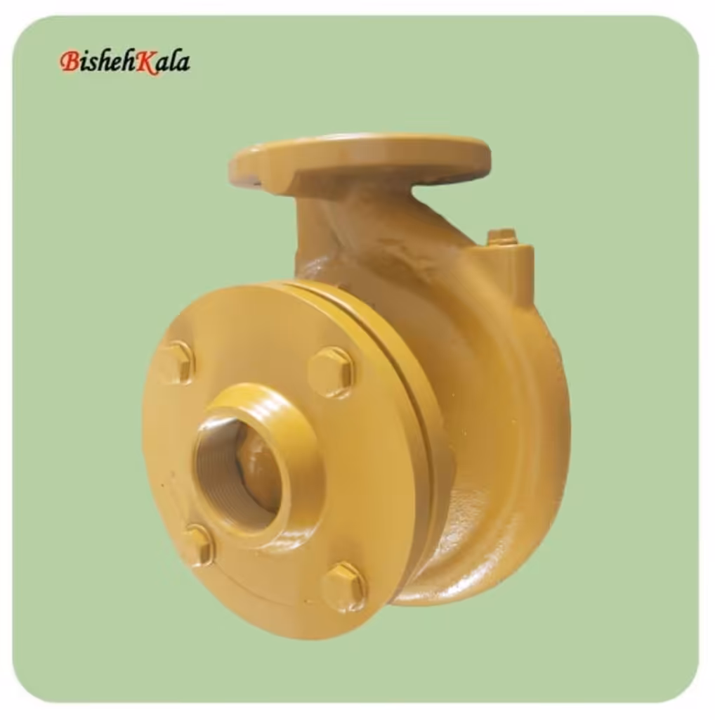 تنه چدنی پمپ 2 اینچ ذغالی سوپاپ پائین