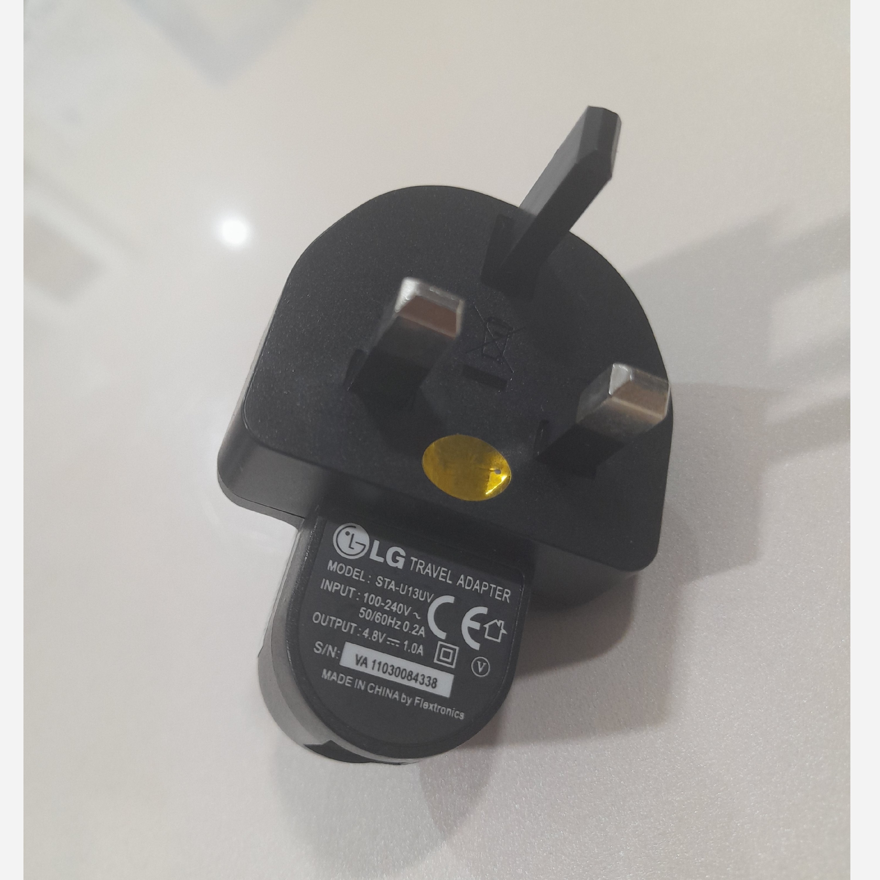 اداپتور کلگی شارژر 1 آمپر 3 پین اصلی برای ساعت هوشمند مچی هندزفری بلوتوثی کارتخوان اسپیکر پوز یک آمپر 1A
