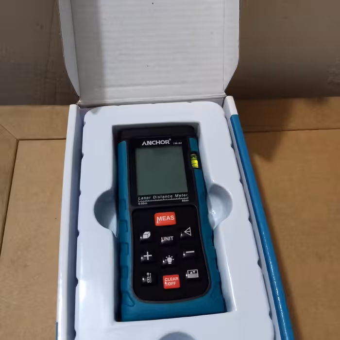 متر  لیزری 80 متری  آنکور  با یکسال گارانتی تعویض مدل TM80