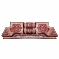 ست 7 تکه پشتی مدل شاه نشین کد 3016