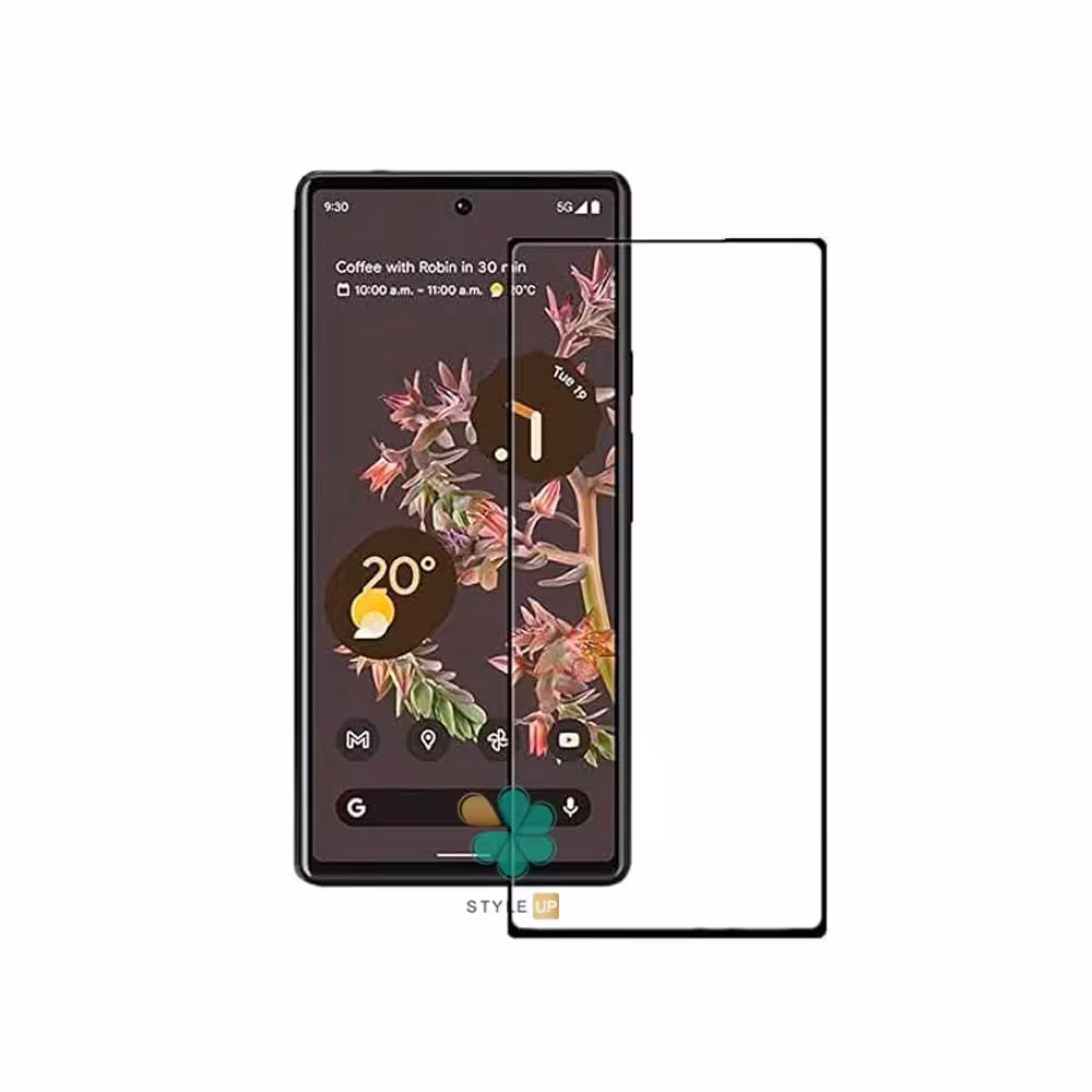 گلس گوشی تمام صفحه مناسب Google Pixel 6a