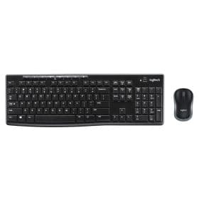 کیبورد و ماوس بی سیم لاجیتک مدل Logitech MK270 با حروف فارسی