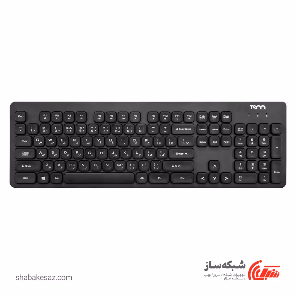 قیمت و خرید کیبورد تسکو TSCO TK 7003 بی سیم - شبکه ساز