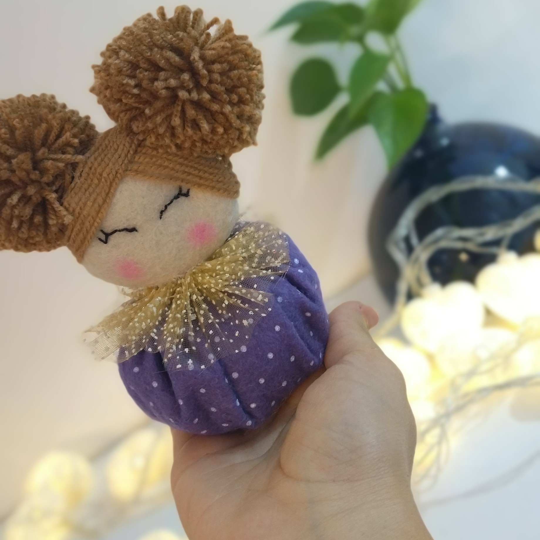 عروسک نمدی بقچه ای