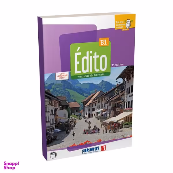 کتاب Edito B1 second edition اثر Pinson Cecile انتشارات Didier