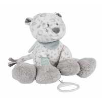 عروسک موزیکال پلنگ برفی ناتو Nattou Musical snow leopard