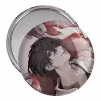 آینه جیبی خندالو مدل یوشیدا انیمه مرد اره ای Chainsaw Man کد 22330