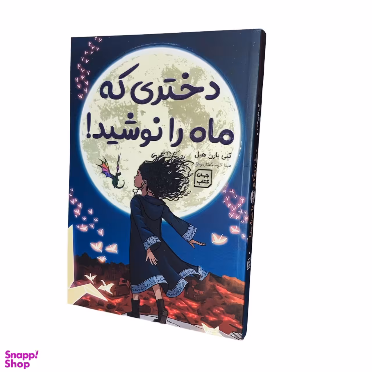 کتاب دختری که ماه را نوشید اثر کلی بارن هیل نشر جهان کتاب