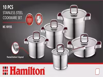 سرویس 10 پارچه همیلتون مدل HC-1015S با ضمانت اصالت و سلامت کالا