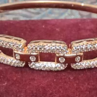 دستبند استیل رنگ ثابت ژوپینگ