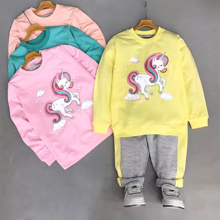 بلوز شلوار یونیکورن ابری