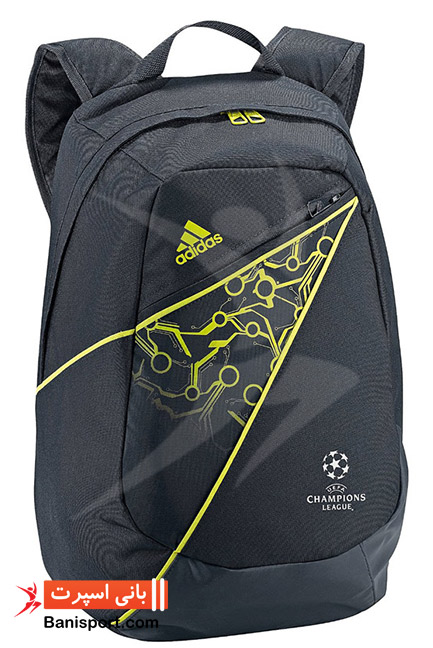 کوله پشتی مشکی زرد 2014 adidas