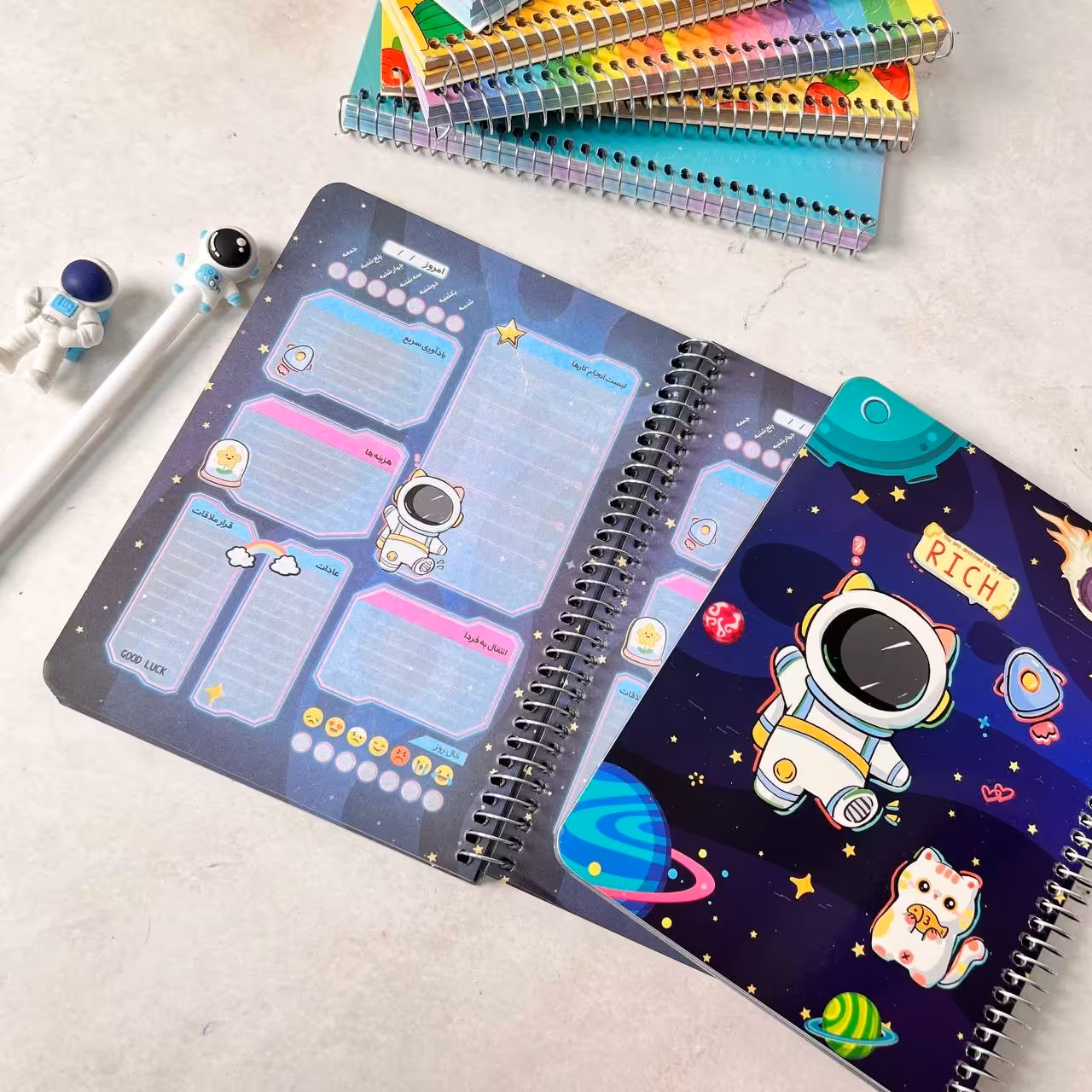 دفترچه پلنر برند سویل طرح فانتزی 