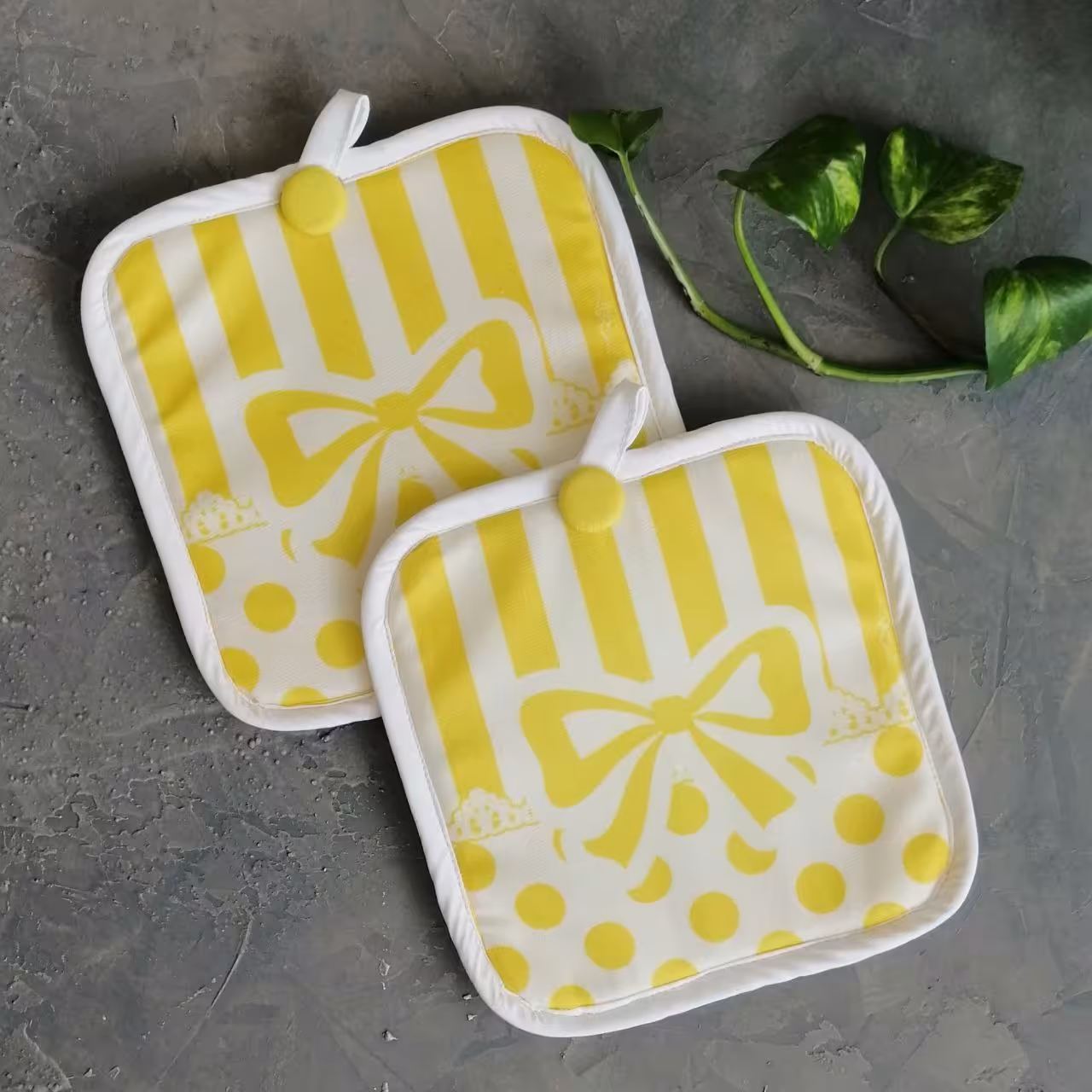 دستگیره مربع مخمل نسوز مدل لادن طرح 28