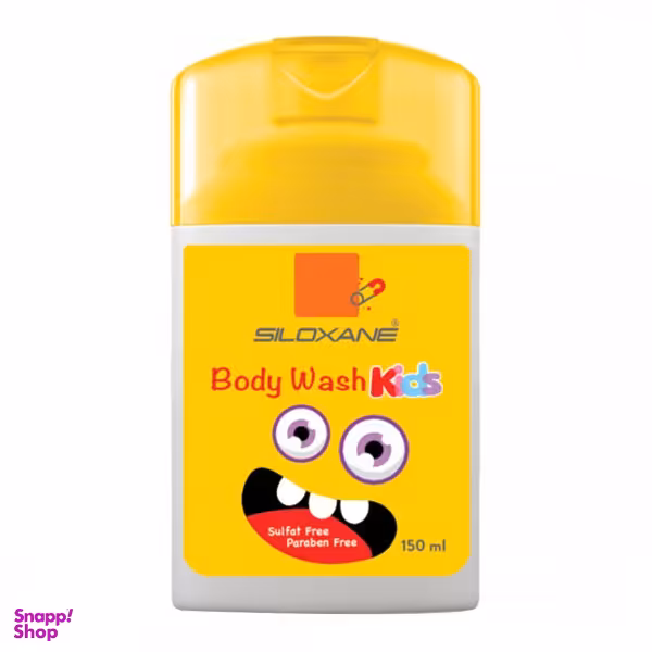 شامپو بدن بچه سیلوکسان (Siloxane) مدل هپی زرد حجم 150 میلی لیتر