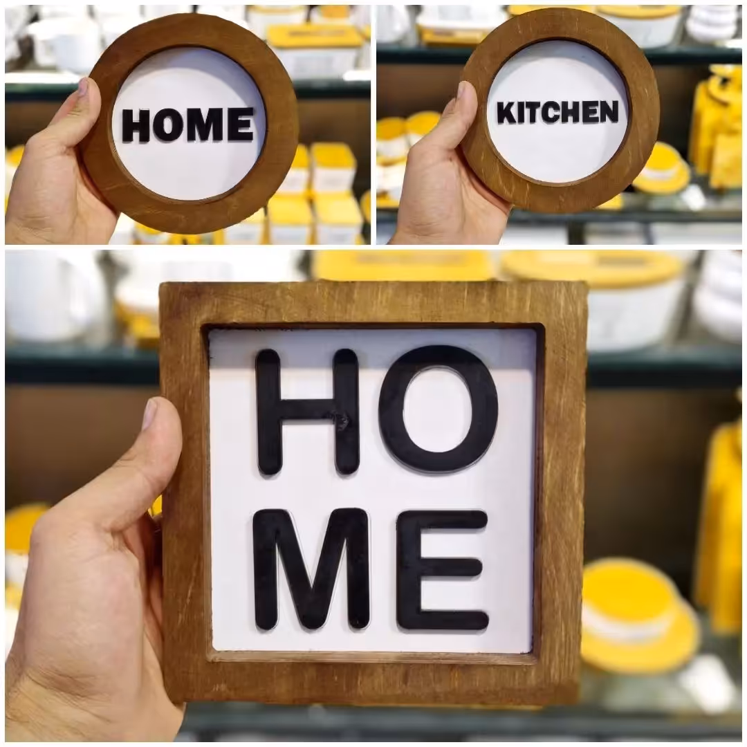 تابلو آشپزخانه قطر تابلو گرد 16 سامتی متر سایز تابلو مربع 16 در 16 سامتی متر