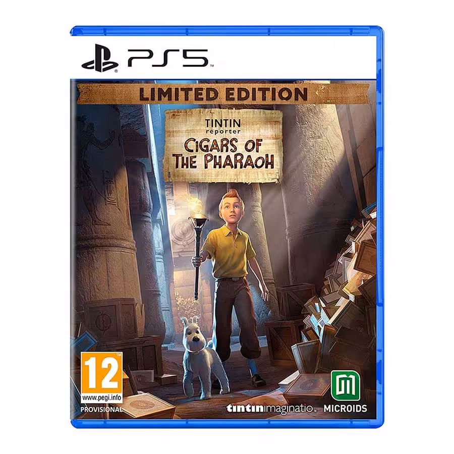 قیمت و خرید بازی Tintin Reporter: Cigars of the Pharaoh - Limited Edition برای کنسول PS5 | یاس ارتباط