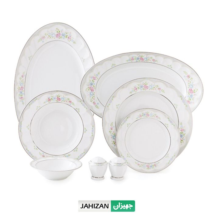 سرویس چینی زرین 29پارچه گلاریس سری نئوکلاسیک