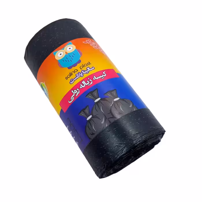 کیسه زباله سالینا پلاست مدل بزرگ بسته 80 عددی