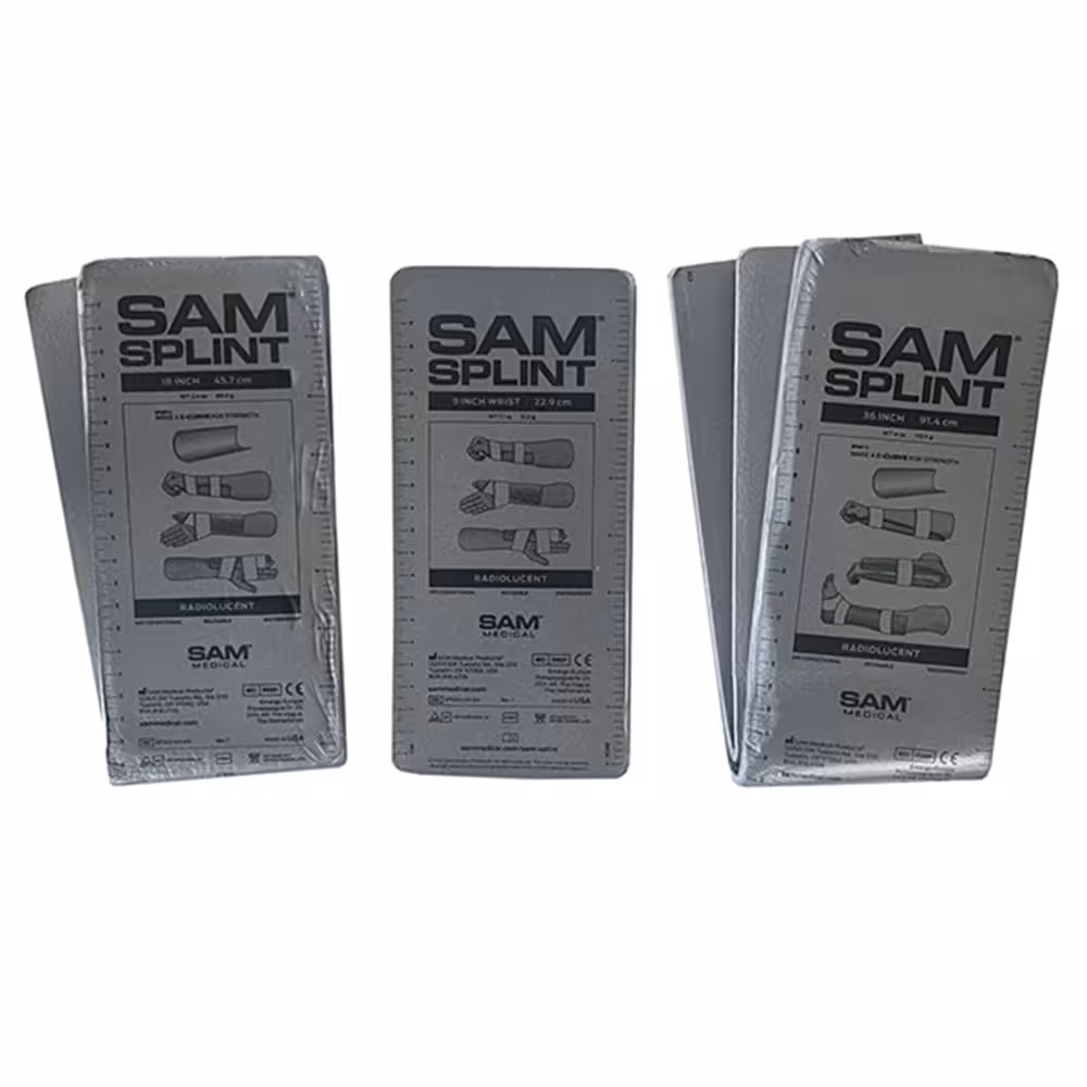 آتل آلومینیومی پددار Sam Splint