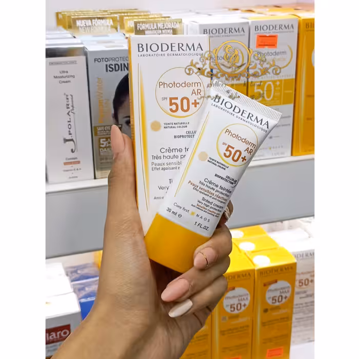ضد آفتاب رنگی بیودرما +SPF 50 مدل Photoderm AR