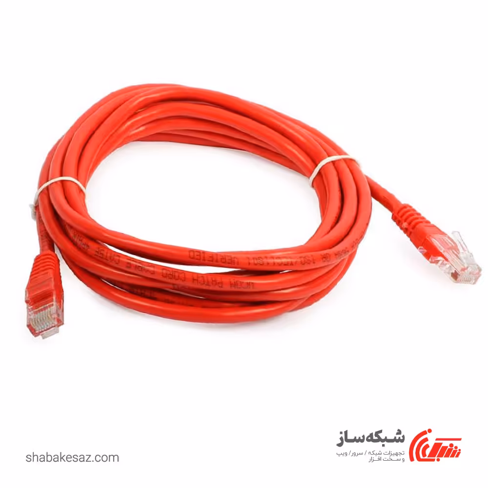 قیمت و خرید کابل پچ کورد CAT6 UTP کی نت K-net K-NCP6U100 Patch Cord طول 10 متر - شبکه ساز