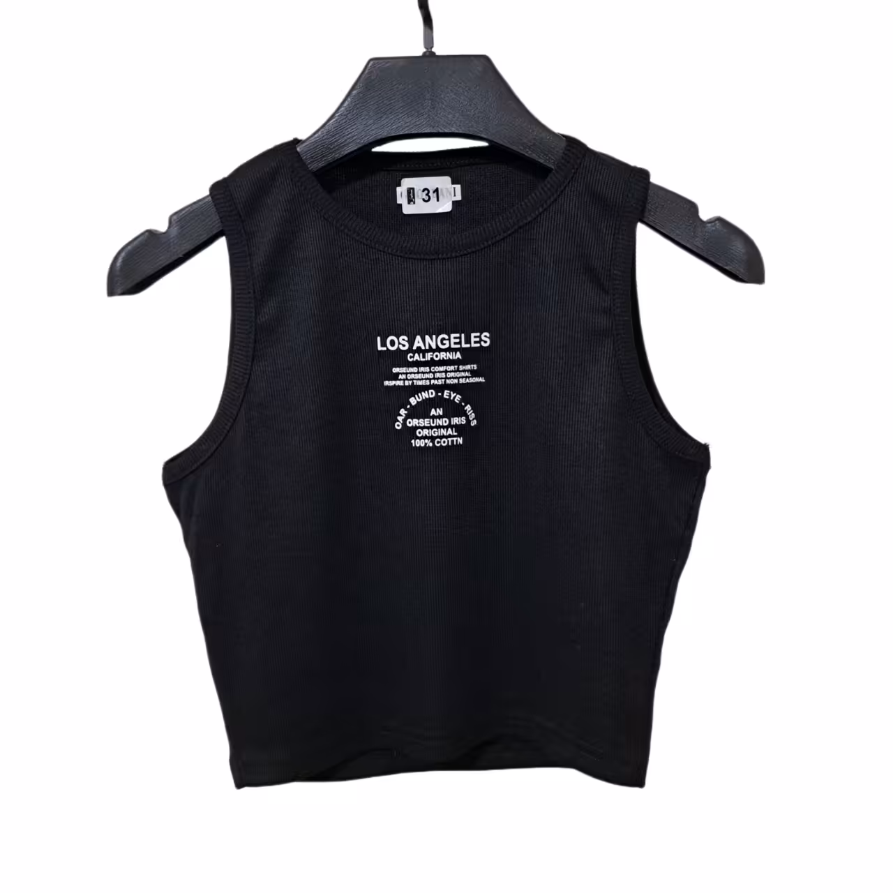 کراپ تاپ دخترانه رنگ مشکی کد 63