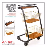 جای سیب زمینی پیاز مدل استارپلاس آیسل رنگ طلایی