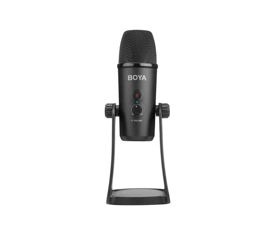میکروفون رومیزی بویا مشکی BOYA BY-PM700 USB Microphone