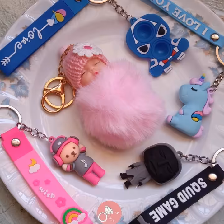 جاکلیدی فانتزی سلیکونی 