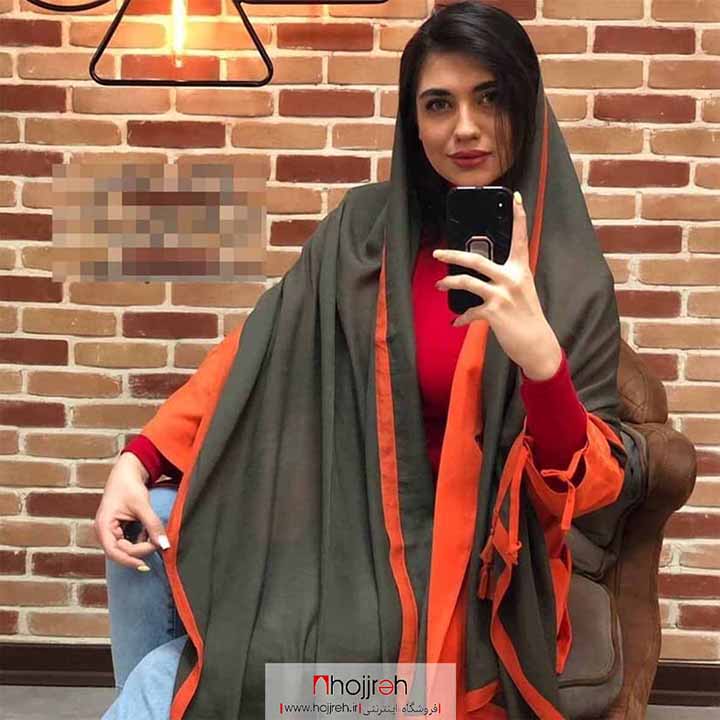 اطلاعات ، قیمت و خرید شال نخی لنین کد D39