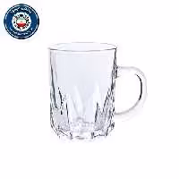لیوان شیشه ای 6 عددی منصور