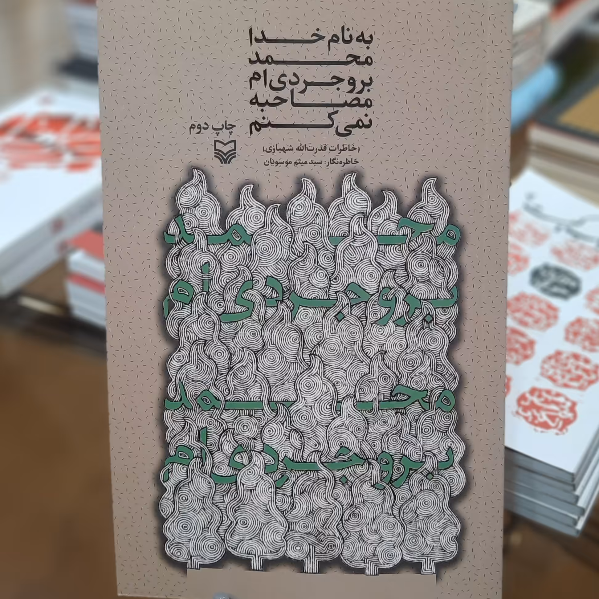 کتاب به نام خدا محمد بروجردی ام مصاحبه نمی کنم اثر میثم موسویان