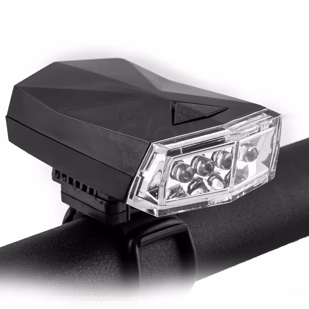 چراغ جلو دوچرخه OK XC-988 اوکی 4 ال ای دی سفید با بهترین قیمت