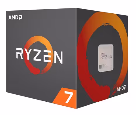 سی پی یو ای ام دی مدل رایزن7 1700