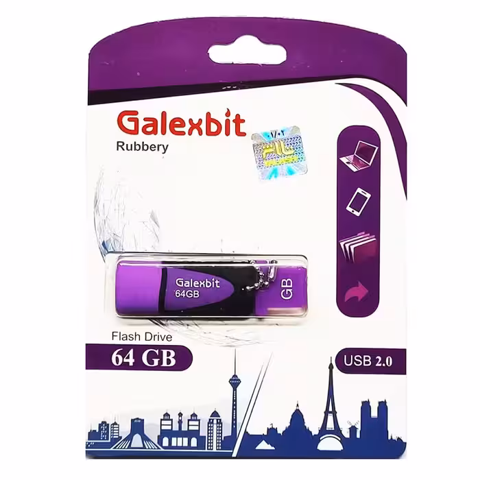 فلش 64 گیگ گلکسبیت Galexbit Rubbery
