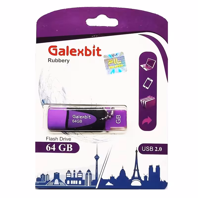 فلش 64 گیگ گلکسبیت Galexbit Rubbery