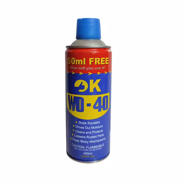 اسپری ضد زنگ خودرو اوکی مدل w-40 حجم 450 میلی لیتر