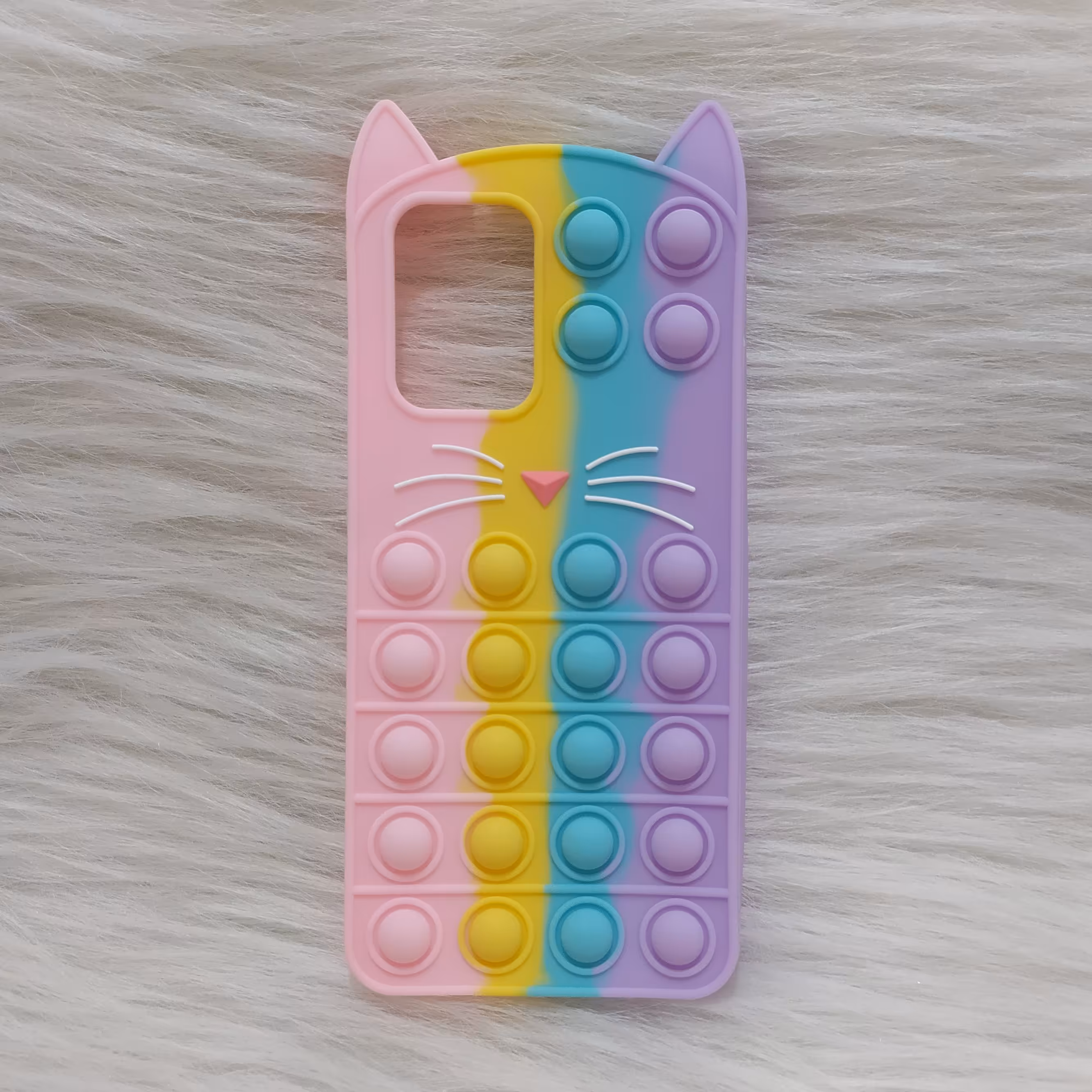 گارد شیایومی Poco x3 gt پاپیتی آکواریومی سیلیکونی آبرنگی خرگوشی 