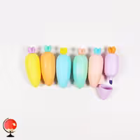 ماژیک هایلایتر فانتزی هویج 6 رنگ