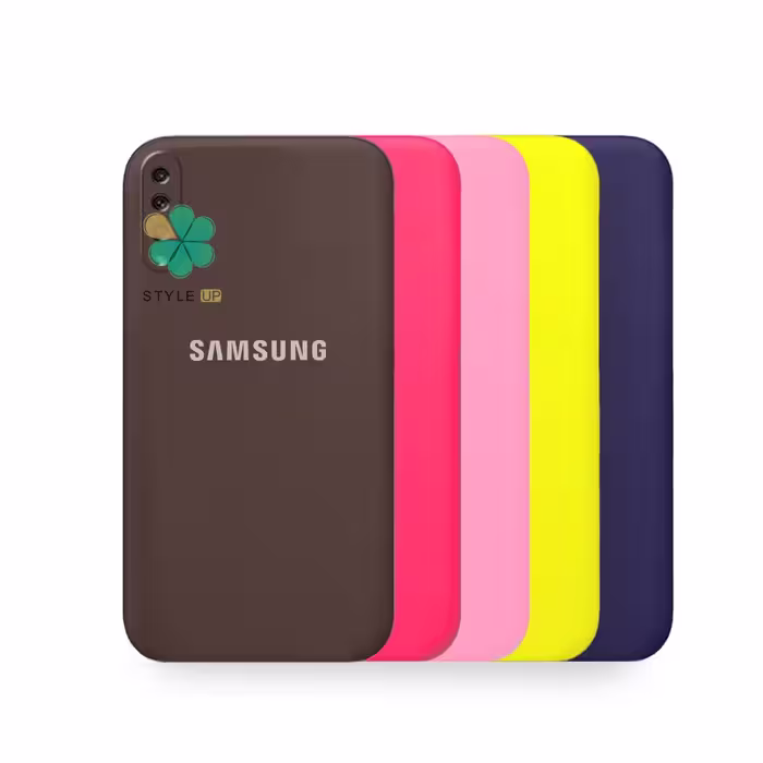 قاب گوشی سامسونگ Samsung Galaxy A50 مدل سیلیکونی محافظ لنز دار