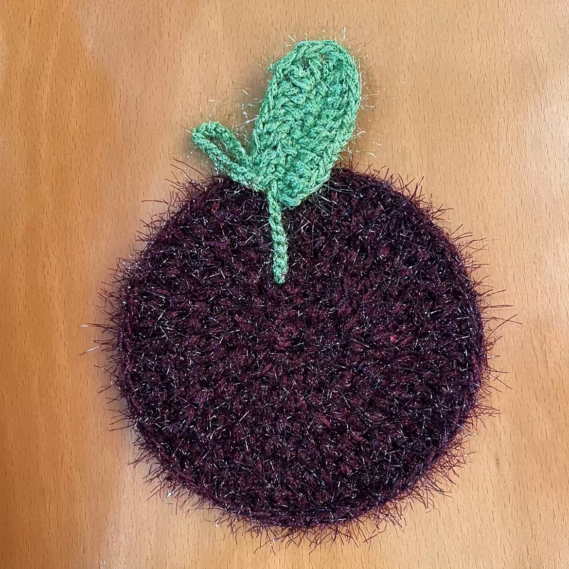 اسکاج بافتنی فانتزی طرح میوه