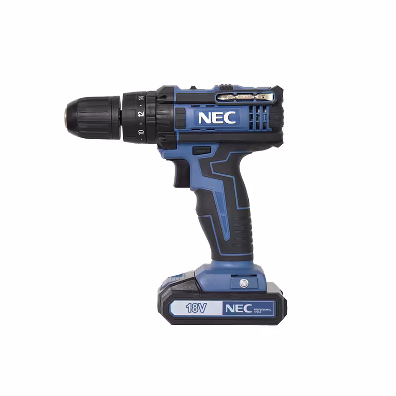 دریل پیچ گوشتی شارژی چکشی 18 ولت مدل 1618 ان ای سی