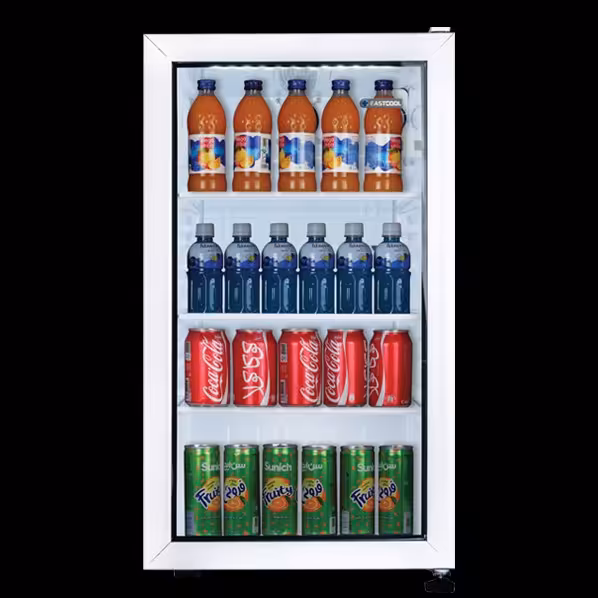 یخچال شوکیس 5 فوت سفید مدل TM-19580CS