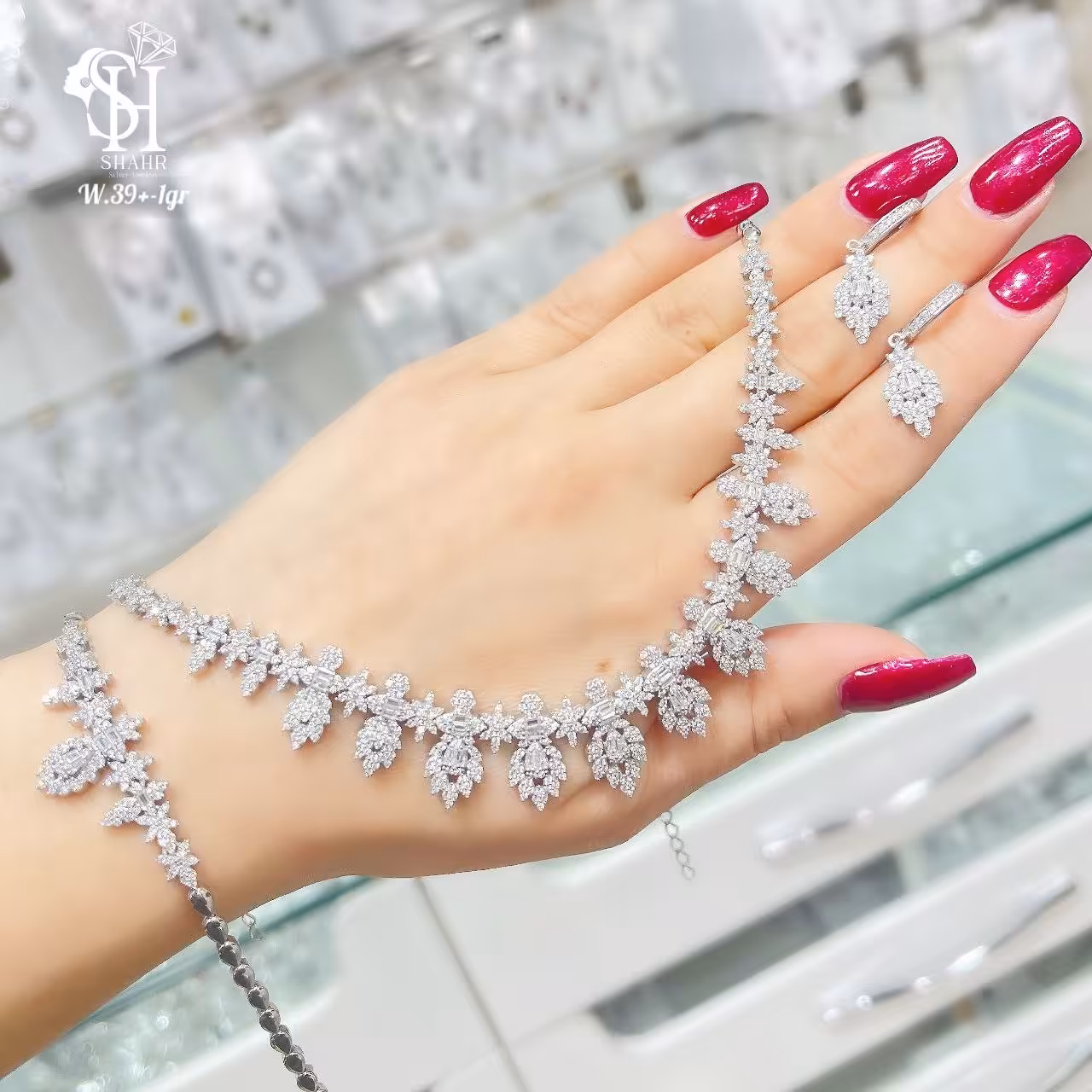 سرویس نقره جواهری40.1