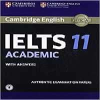 کتاب کمبریج ایلتس Cambridge Practice test for IELTS  11 academic